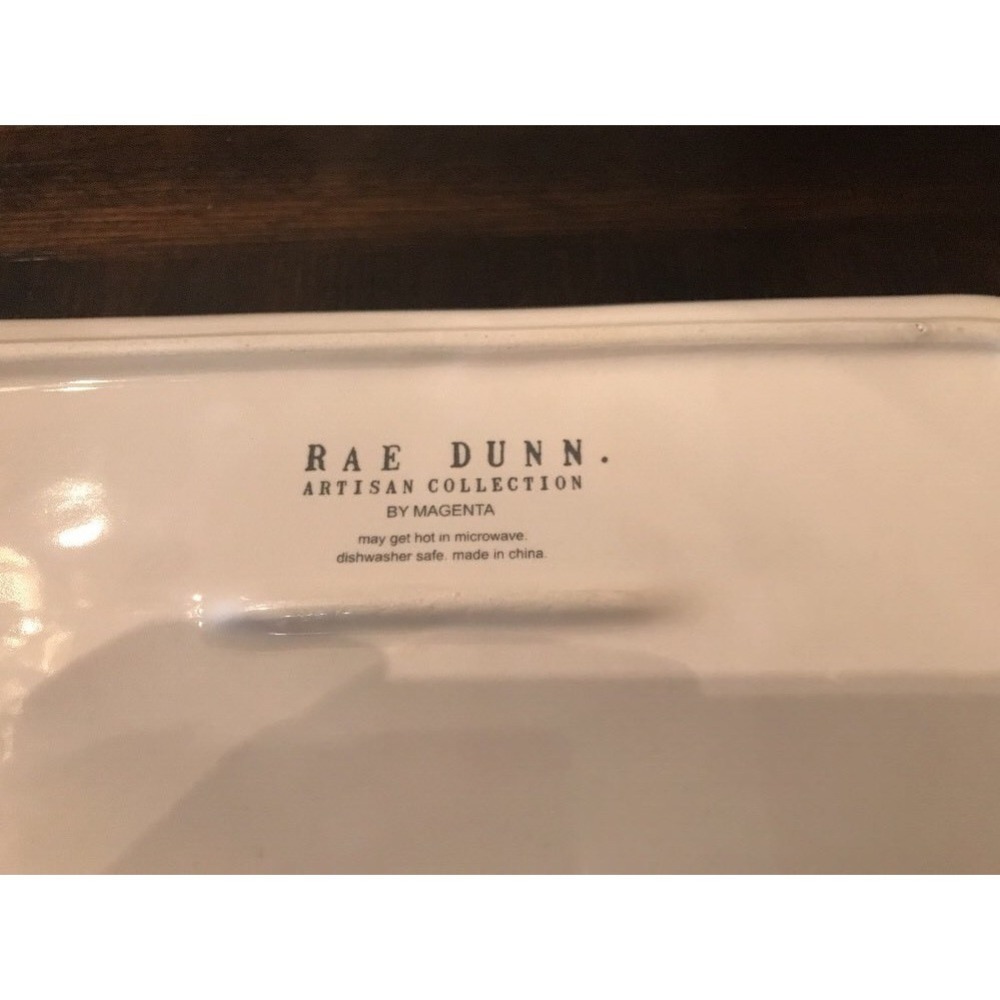 Rae Dunn "Nana" & "Mom" Tray Long Letters LL Brand New Mother's Day Gift NEW - Picture 5 of 5